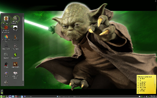 OpenSUSE 12.2, KDE 4.9 a Mistr Yoda