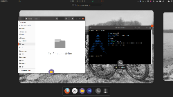 archlinux -  gnome 40 