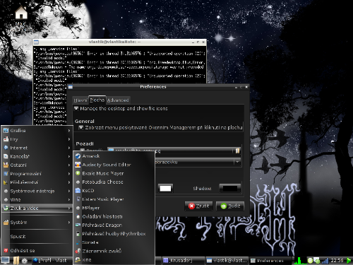 LXDE, openbox & archlinux