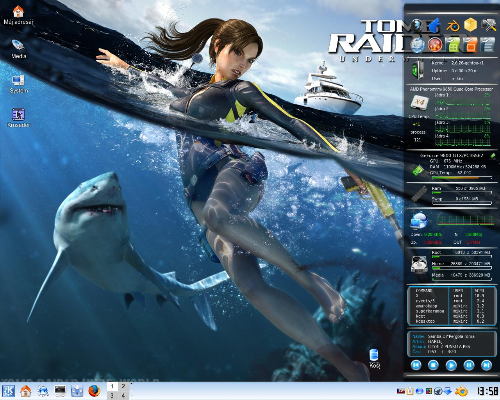 Gentoo 2008 + Kde 3.5.9 + system monitor