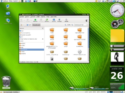 ArchLinux + Gnome + Compiz-Fusion