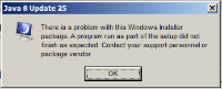 Chyba instalace JRE 8 x86 na Windows Vista x64 pomocí GPO, obrázek 1