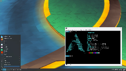 Minimalistické KDE
