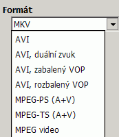 Avidemux, obrázek 3