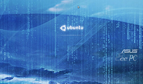 xsplash Ubuntu 9.10. Asus EEE PC 1005HA