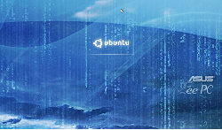 xsplash Ubuntu 9.10. Asus EEE PC 1005HA