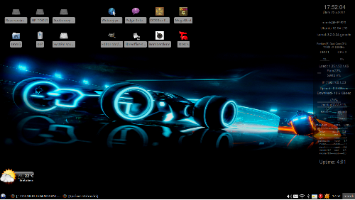 Xubuntu 12.04 LTS - TRON: Legacy