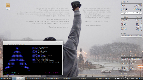 XFCE 4.10 na Archi