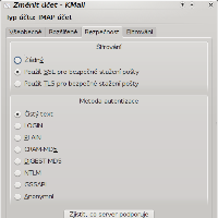KDE4 KMail a Gmail pomocí IMAP a SMTP, obrázek 2