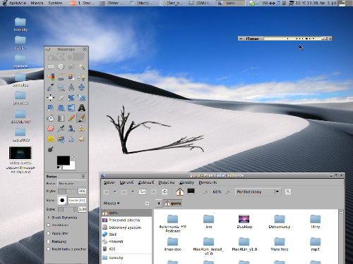 My ubuntu +gnome ;)