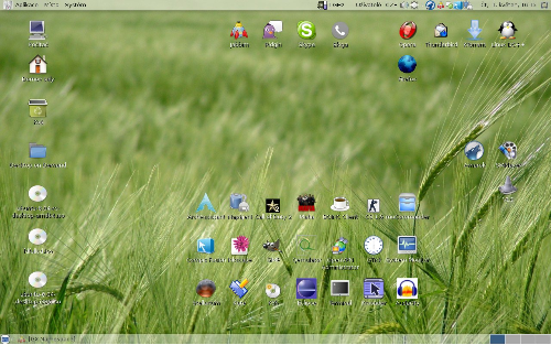 Gnome 2.22 @ notebook Arch64