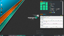 Dávam šancu KDE: Manjaro, ako inak...