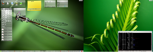 Aktuální desktop KDE 4.7.2 R5