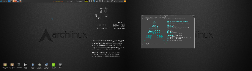 Arch Linux XFCE + Numix