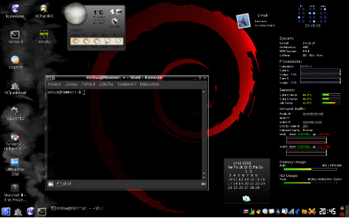 Debian Lenny - KDE 3.5.8