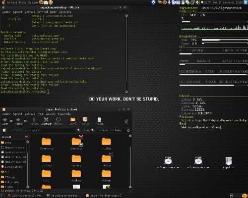 Ubuntu HH gnome + conky