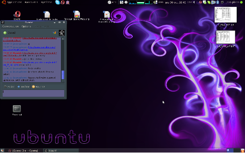 Ubuntu 8.10 - dust