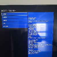 Samsung TV - Servisní menu