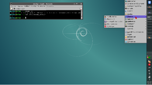 Debian Jesse KDE 4