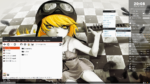 Openbox + Conky + tint2