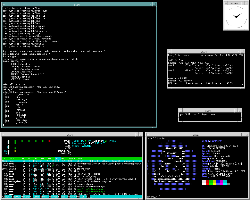 Starý dual Xeon, Slackware 15, mwm