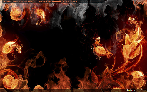 ubuntu, openbox, tint2, conky