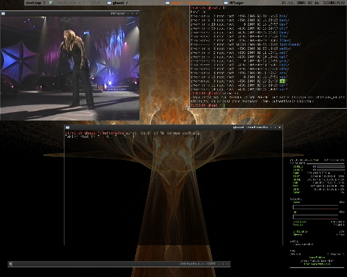 openbox + pypanel + conky podruhe