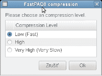 FastPAQ8 nautilus skript, obrázek 2
