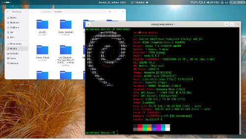 Debian 14 + GNOME