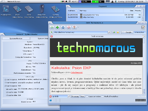 MorphOS na 12" iBook G4