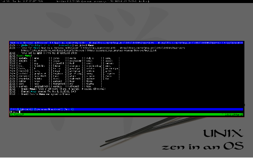 scrotwm & tmux & irssi & xterm