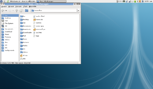 Xfce - Fedora 16