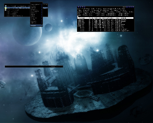 PekWM, BlackRain2, ArchLinux