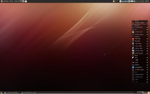 Ubuntu - Dust theme