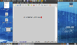 Ubuntu 9.10. Asus EEE PC 1005HA