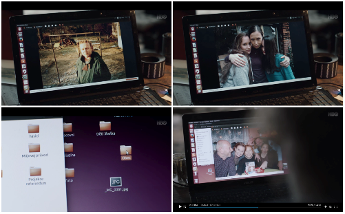 Ubuntu v seriálu Pustina
