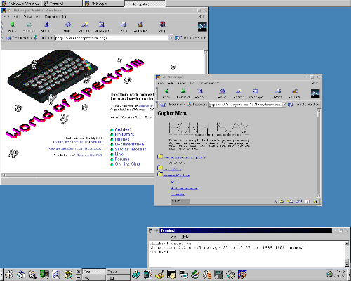 Slackware 4 + KDE 1