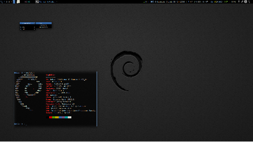Debian + awesome wm