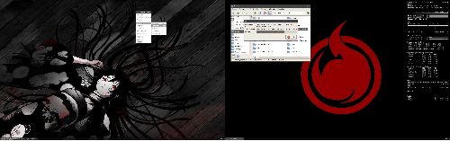 Arch Linux + Openbox + tint2 + conky