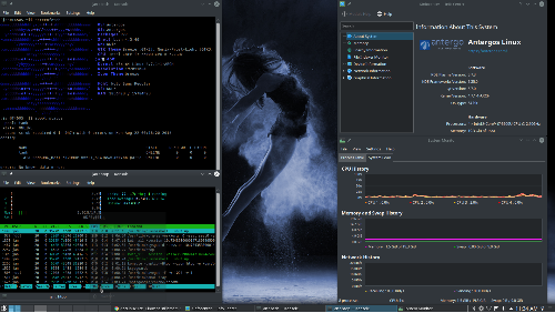 Plasma 5.7 - Arch (Antergos) na ZFS