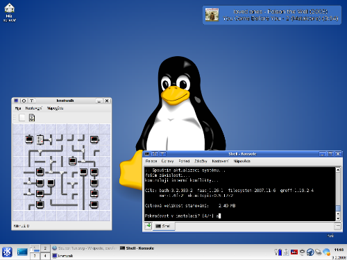 Můj notebook a Arch Linux
