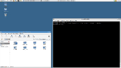 Gnome 2.16 Clearlooks-Quicksilver @ CentOS 5
