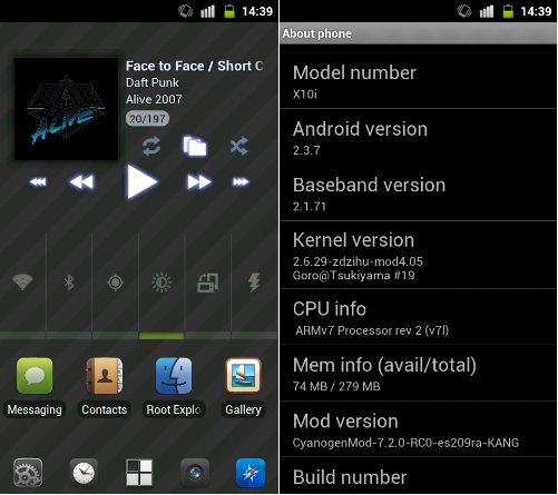 x10 s cyanogenom