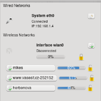 KDE4 a NetworkManager, obrázek 1