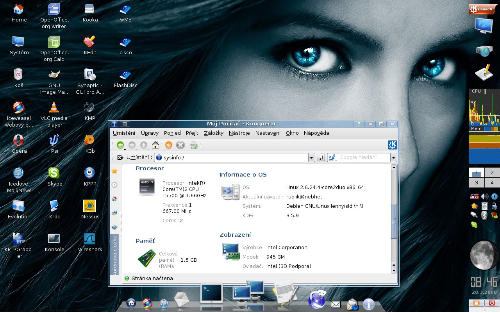 Debian Sid + KDE3 + Kooldock a jine drobnosti