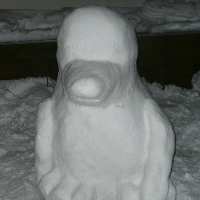 Sněhový TUX, obrázek 1