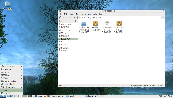 Lubuntu s vlastnou temou.