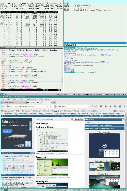 Debian + i3wm