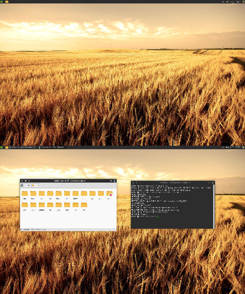 openSUSE s XFCE