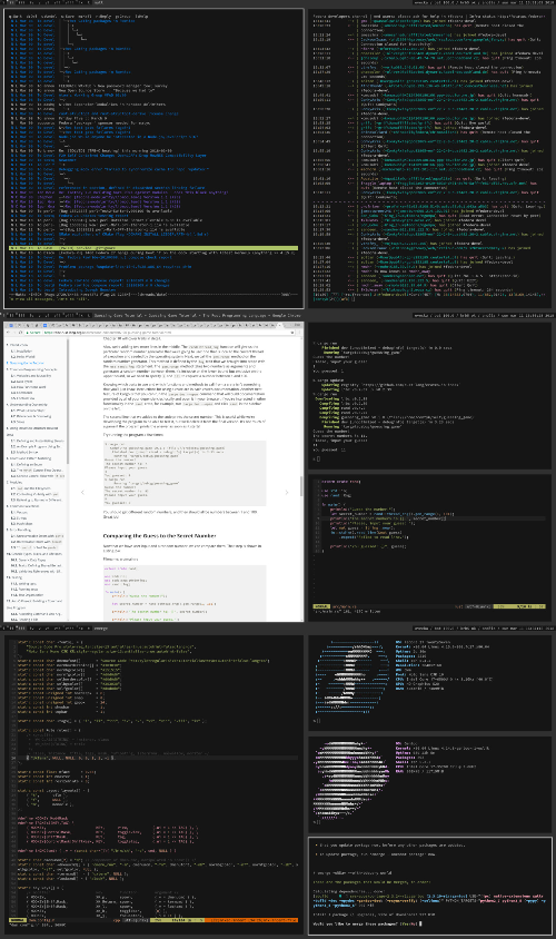 base16-chalk dwm 6.1